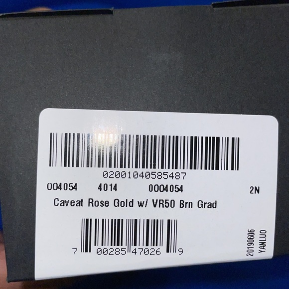 Oakley Caveat Women's Sunglasses - Rose Gold/VR50 Brown Gradient - Picture 2 of 5